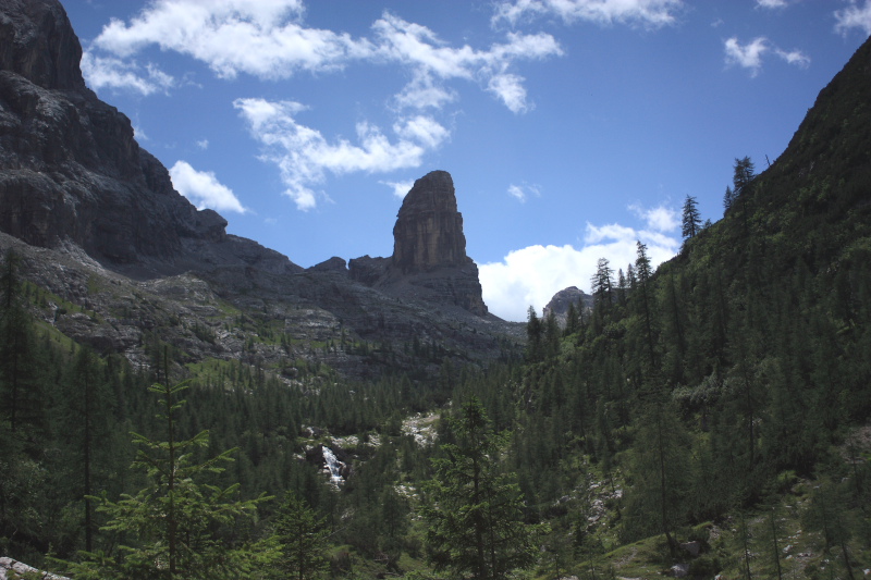 Nel gruppo del Sorapss (Dolomiti)